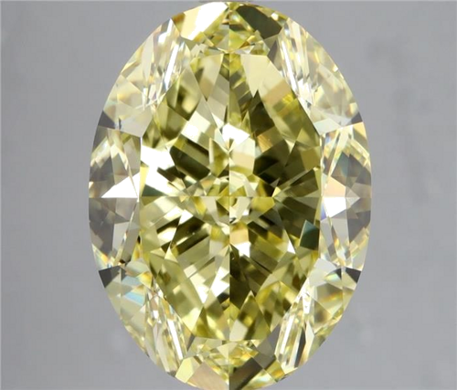 7.51 carat Fancy Intense Yellow-VS1 Natūralus Oval Deimantas (1)