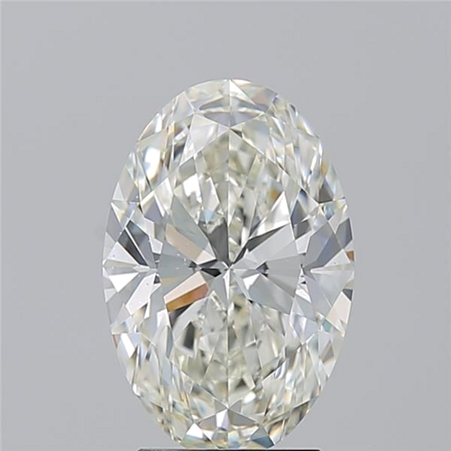 3.2 carat K-SI1 Natūralus Oval Deimantas (1)