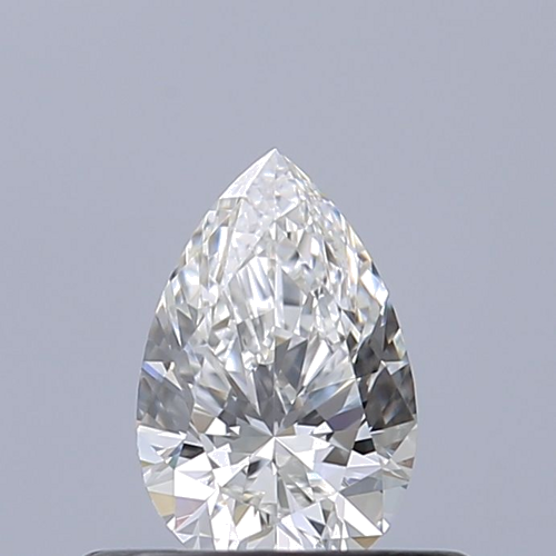 0.35 carat F-VVS1 Natūralus Pear Deimantas (1)