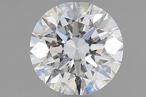 0.5 carat G-SI2 Excellent cut Natūralus Round Deimantas (1)