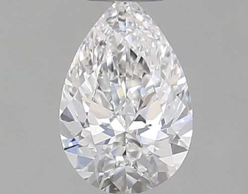 0.3 carat E-VS2 Natūralus Pear Deimantas (1)