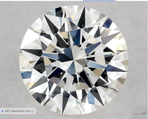 0.3 carat J-VS1 Excellent cut Natūralus Round Deimantas (1)