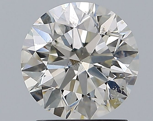 1.71 carat J-SI2 Excellent cut Natūralus Round Deimantas (1)