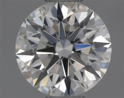0.41 carat H-VVS1 Excellent cut Natūralus Round Deimantas (1)
