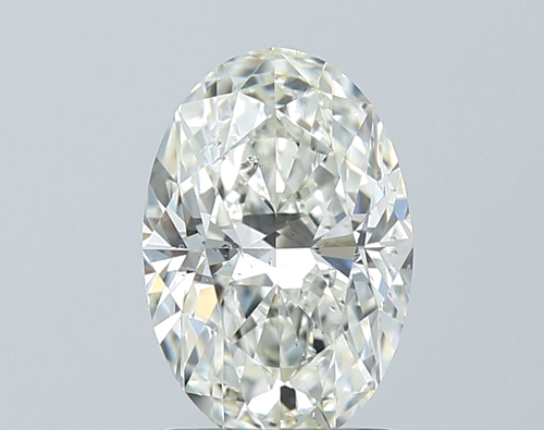 1.7 carat J-SI2 Natūralus Oval Deimantas (1)