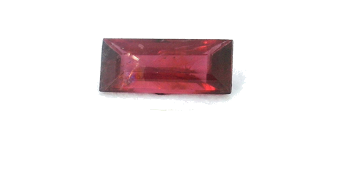 0.38 carat PINK STEP cut Rectangular Spinel (1)