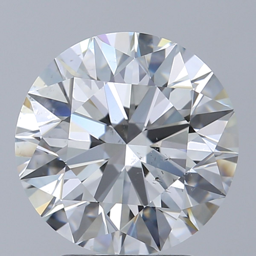3.01 carat H-SI1 Excellent cut Natūralus Round Deimantas (1)