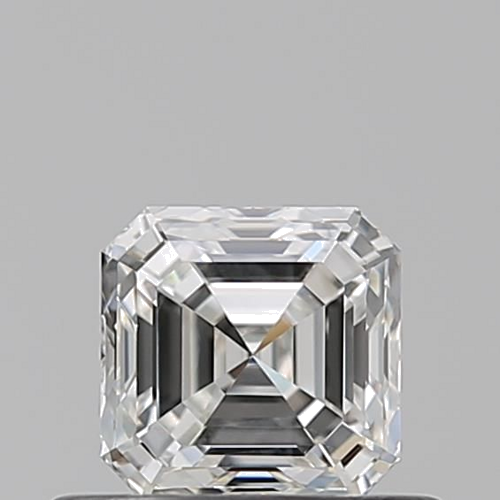 0.5 carat H-SI1 Natūralus Asscher Deimantas (1)