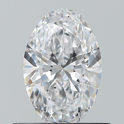 0.61 carat D-SI2 Natūralus Oval Deimantas (1)