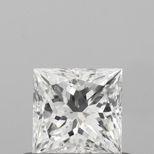 0.4 carat E-SI1 Natūralus Princess Deimantas (1)