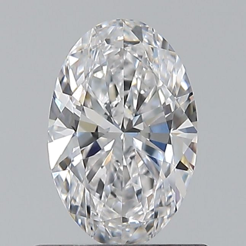 0.6 carat D-VVS1 Natūralus Oval Deimantas (1)