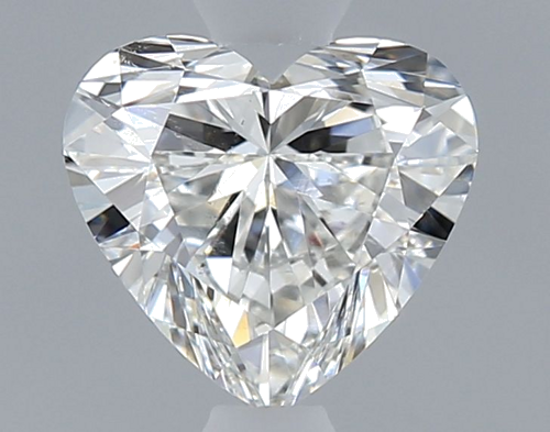 0.6 carat G-SI1 Natūralus Heart Deimantas (1)