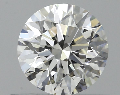 0.51 carat F-VVS2 Excellent cut Natūralus Round Deimantas (1)