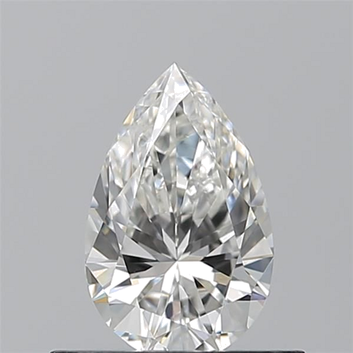 0.5 carat H-VVS1 Natūralus Pear Deimantas (1)