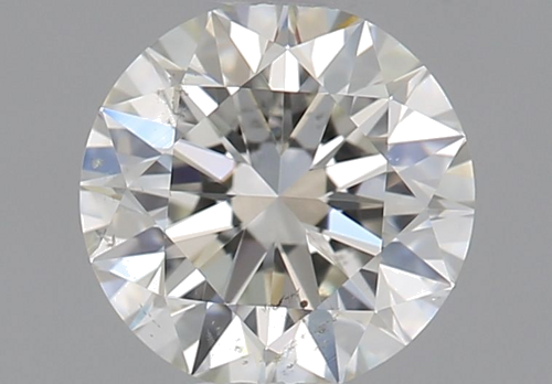 0.5 carat I-SI2 Excellent cut Natūralus Round Deimantas (1)