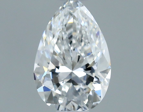 0.36 carat E-VVS1 Natūralus Pear Deimantas (1)