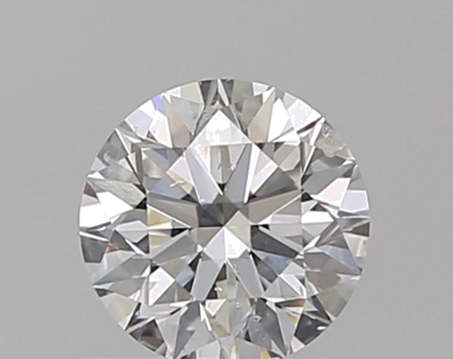 0.53 carat F-SI2 Excellent cut Natūralus Round Deimantas (1)