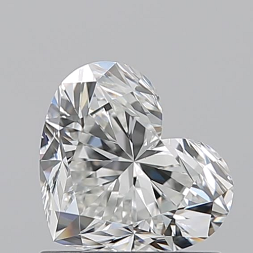 1.01 carat G-VS1 Natūralus Heart Deimantas (1)