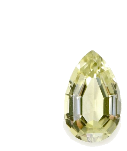 0.69 carat YELLOW Pear Tourmaline (1)