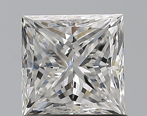 1.0 carat F-VS1 Natūralus Princess Deimantas (1)
