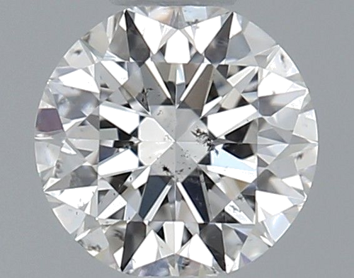 0.4 carat F-SI2 Excellent cut Natūralus Round Deimantas (1)