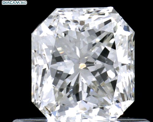 0.69 carat J-VS2 Natūralus Radiant Deimantas (1)