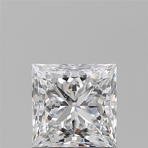 1.2 carat D-SI2 Natūralus Princess Deimantas (1)
