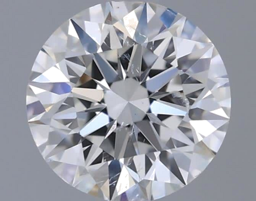 0.6 carat F-SI2 Excellent cut Natūralus Round Deimantas (1)