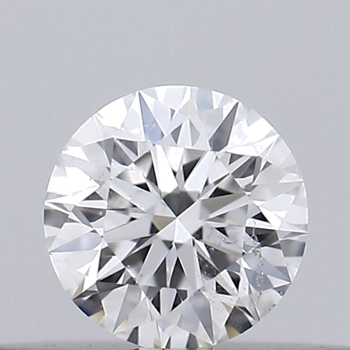 0.18 carat D-SI2 Excellent cut Natūralus Round Deimantas (1)