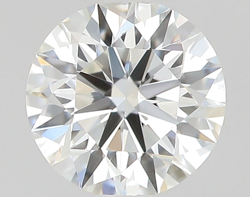 0.36 carat H-IF Excellent cut Natūralus Round Deimantas (1)