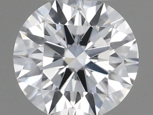 0.2 carat E-VVS2 Excellent cut Natūralus Round Deimantas (1)