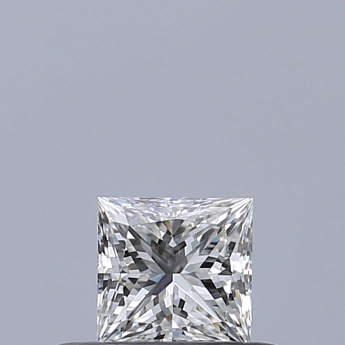 0.3 carat F-IF Natūralus Princess Deimantas (1)