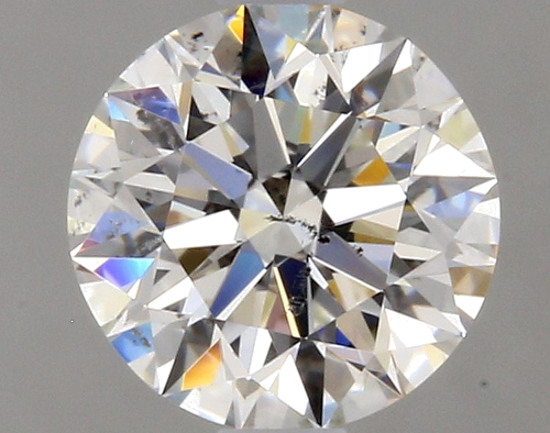 1.0 carat G-SI2 Excellent cut Natūralus Round Deimantas (1)