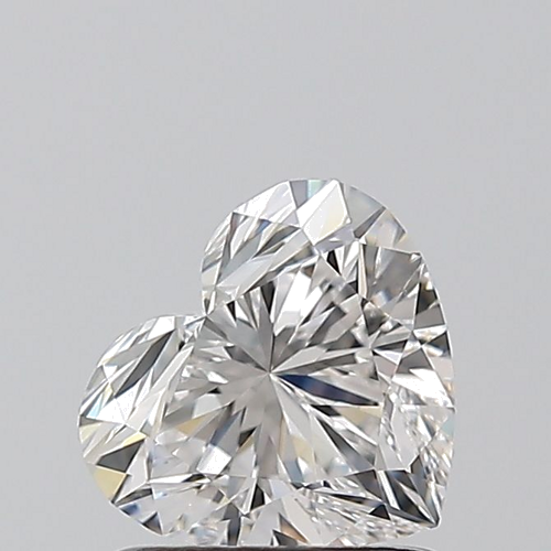 1.0 carat F-VVS1 Natūralus Heart Deimantas (1)
