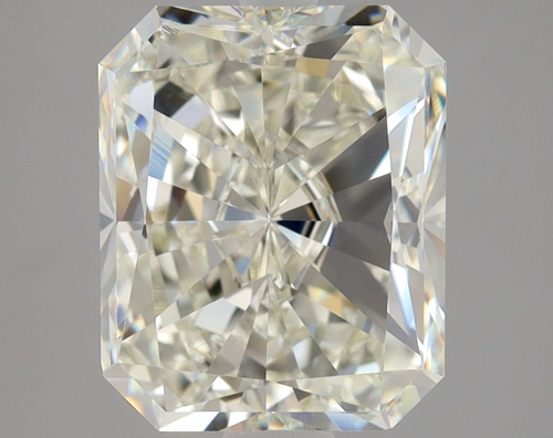4.4 carat K-VVS2 Natūralus Radiant Deimantas (1)