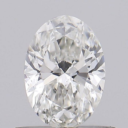 0.5 carat H-VS2 Natūralus Oval Deimantas (1)