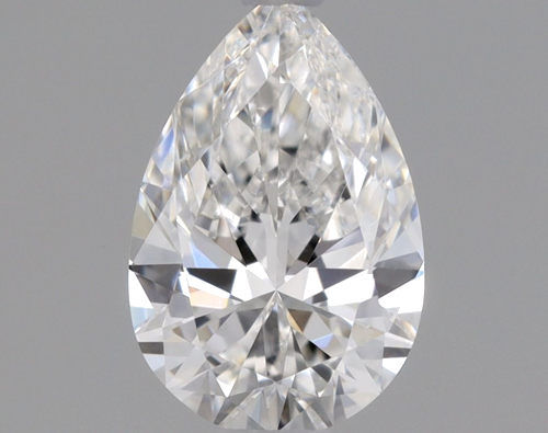 0.45 carat E-VS2 Natūralus Pear Deimantas (1)