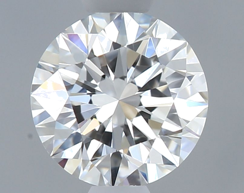 0.5 carat F-IF Excellent cut Natūralus Round Deimantas (1)