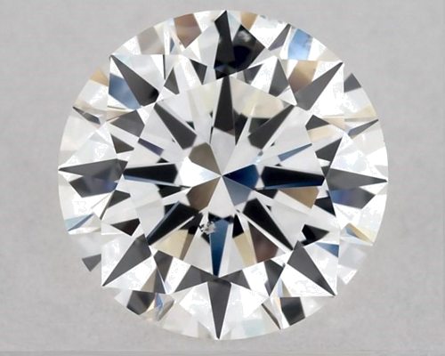 0.9 carat F-SI1 Excellent cut Natūralus Round Deimantas (1)