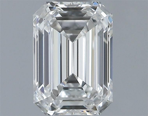 0.61 carat F-VS1 Natūralus Emerald Deimantas (1)