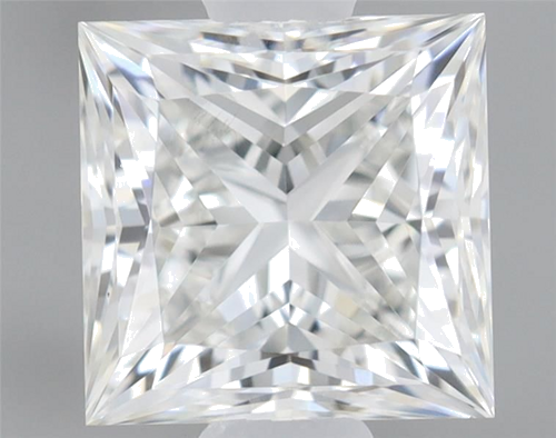 0.74 carat H-VVS1 Natūralus Princess Deimantas (1)
