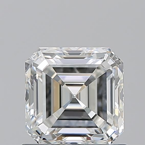 1.01 carat H-VVS1 Natūralus Asscher Deimantas (1)