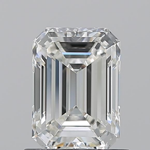 1.02 carat H-VVS2 Natūralus Emerald Deimantas (1)