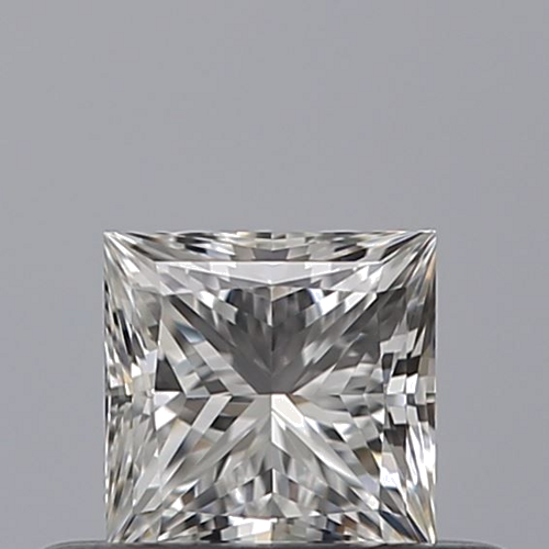 0.38 carat F-VVS1 Natūralus Princess Deimantas (1)