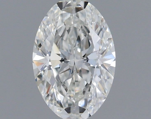 0.54 carat G-VS2 Natūralus Oval Deimantas (1)