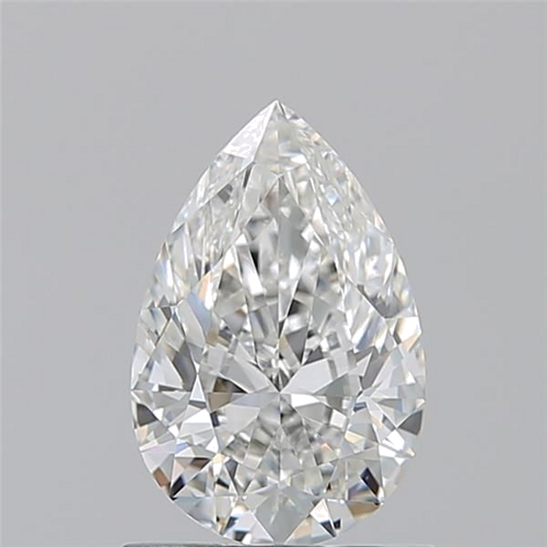 1.01 carat G-VS1 Natūralus Pear Deimantas (1)