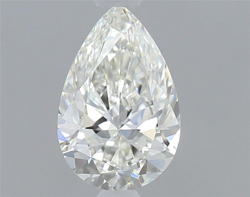 0.4 carat I-VS1 Natūralus Pear Deimantas (1)