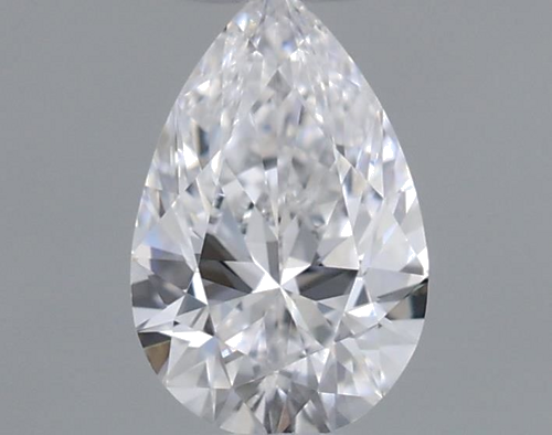 0.3 carat D-VVS2 Natūralus Pear Deimantas (1)