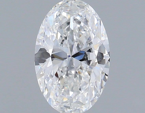 0.6 carat E-SI1 Natūralus Oval Deimantas (1)