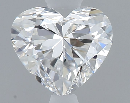 0.34 carat D-VVS1 Natūralus Heart Deimantas (1)